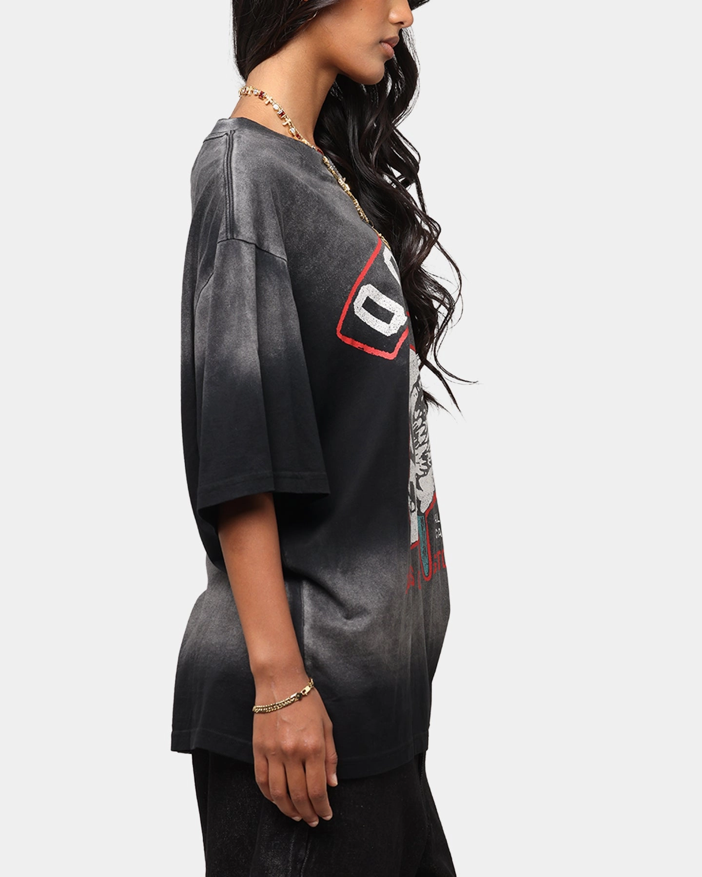Queens Of The Stone Age Stone Age Vintage T-Shirt Washed Black discount offer Elderly Comfort