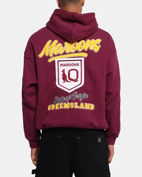 Queensland Rugby League Queensland Maroons State Of Origin Hoodie Maroon Document Approach