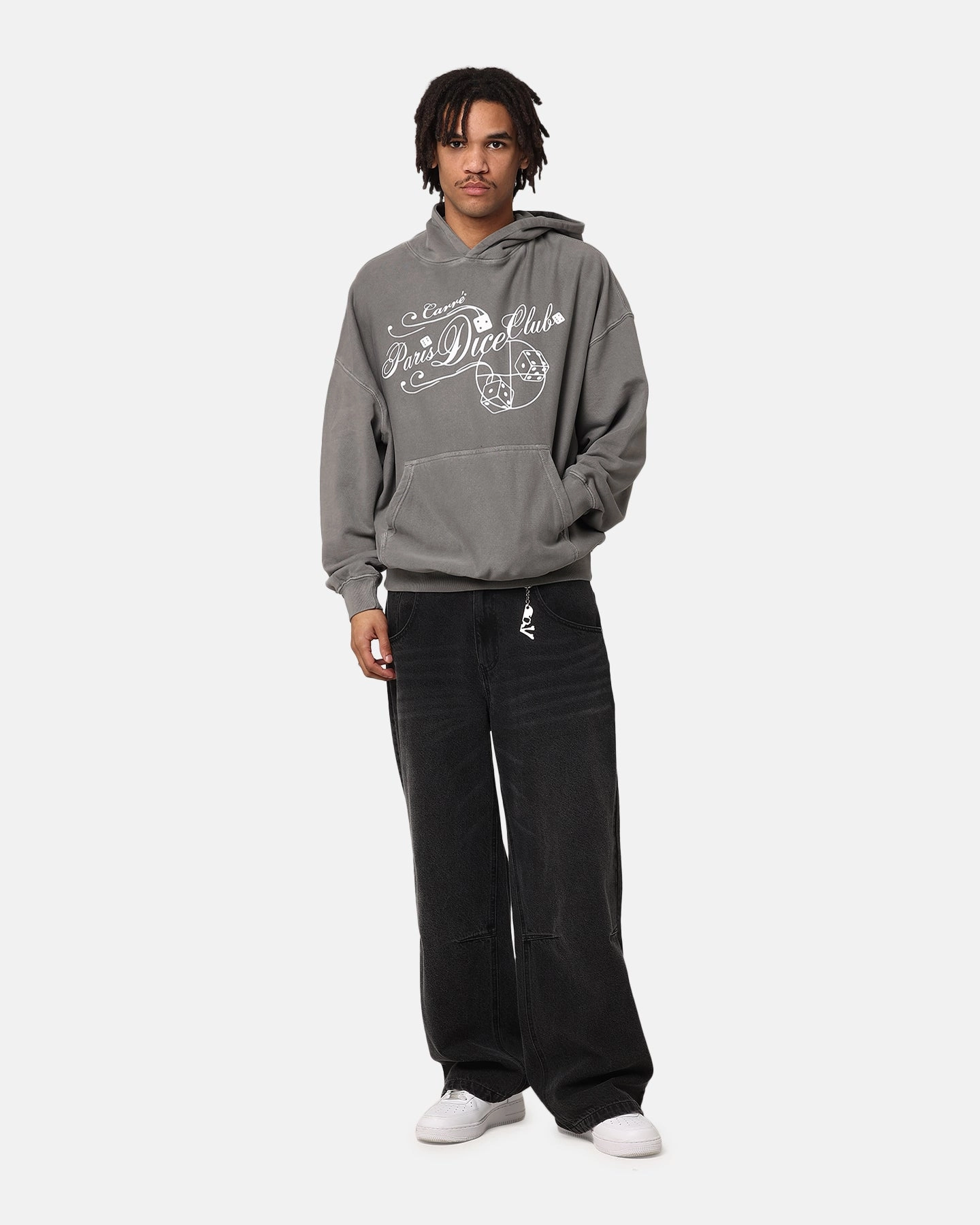 Carre Shootout Hoodie Washed Charcoal Cravat