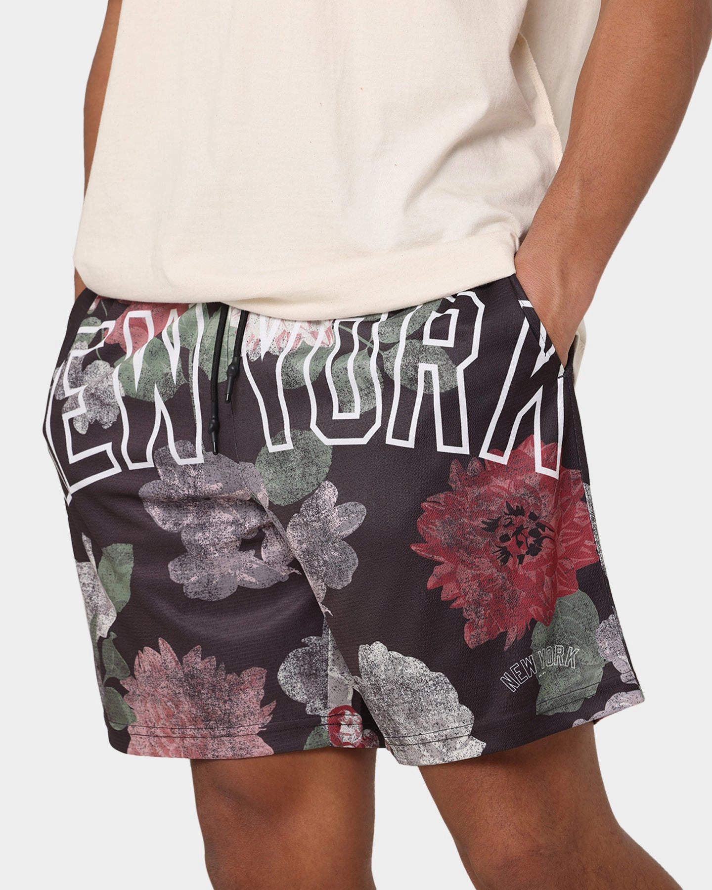 light feel jewelry Majestic Athletic New York Yankees Digi Floral Camo Shorts Faded Black
