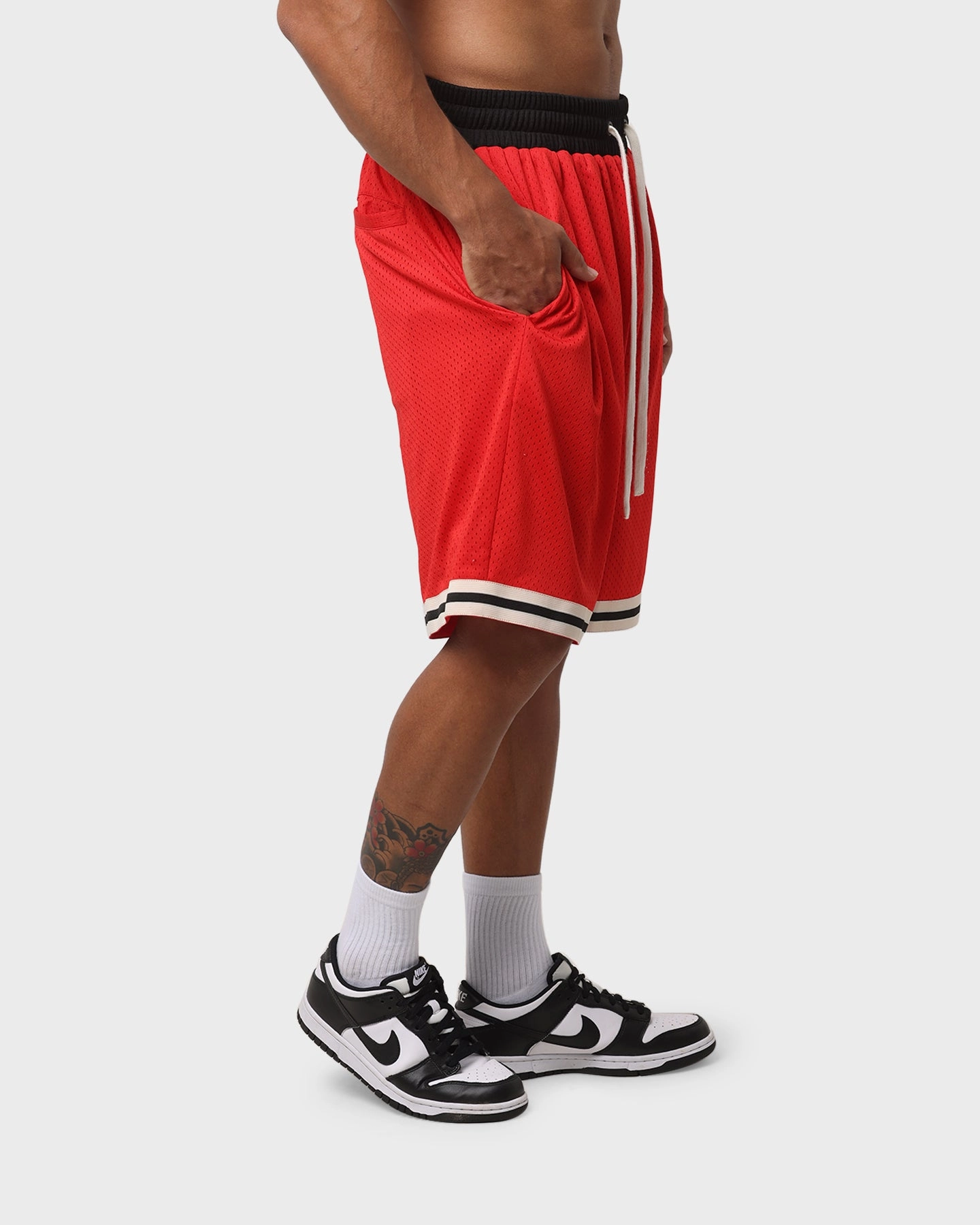 color - fast Sleek Cut EN ES Team Basketball Shorts Red