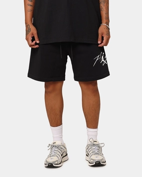 swimming suit alternative Jordan Essentials Brooklyn Fleece Harbour Shorts Black/White