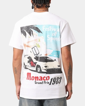 Sporty Vibe Goat Crew Monaco 1983 T-Shirt White