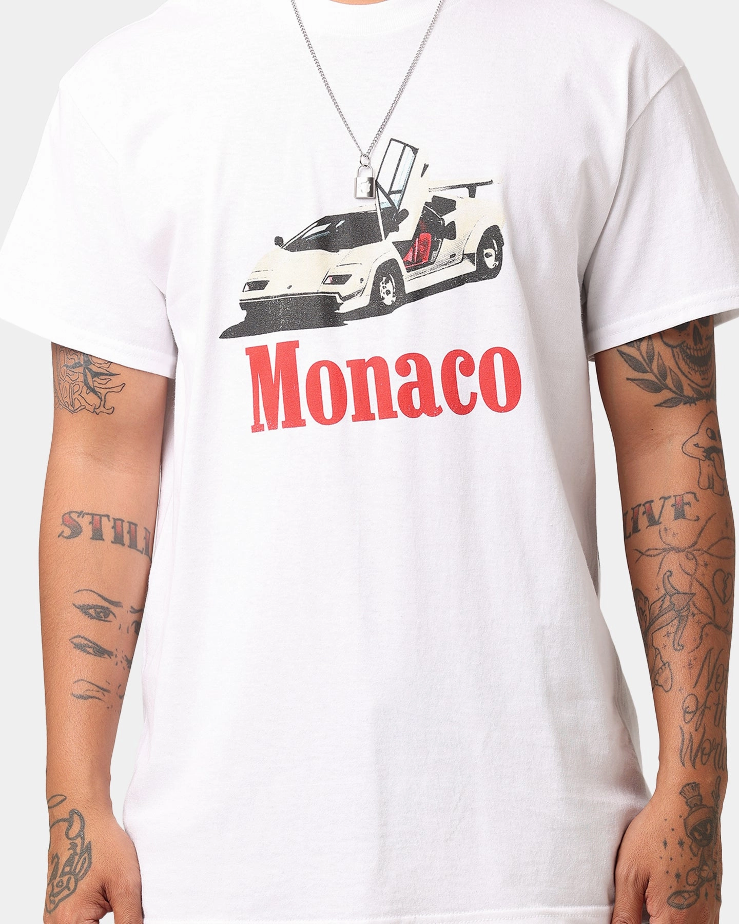 Goat Crew Monaco 1983 T-Shirt White Street Ready Best Seller