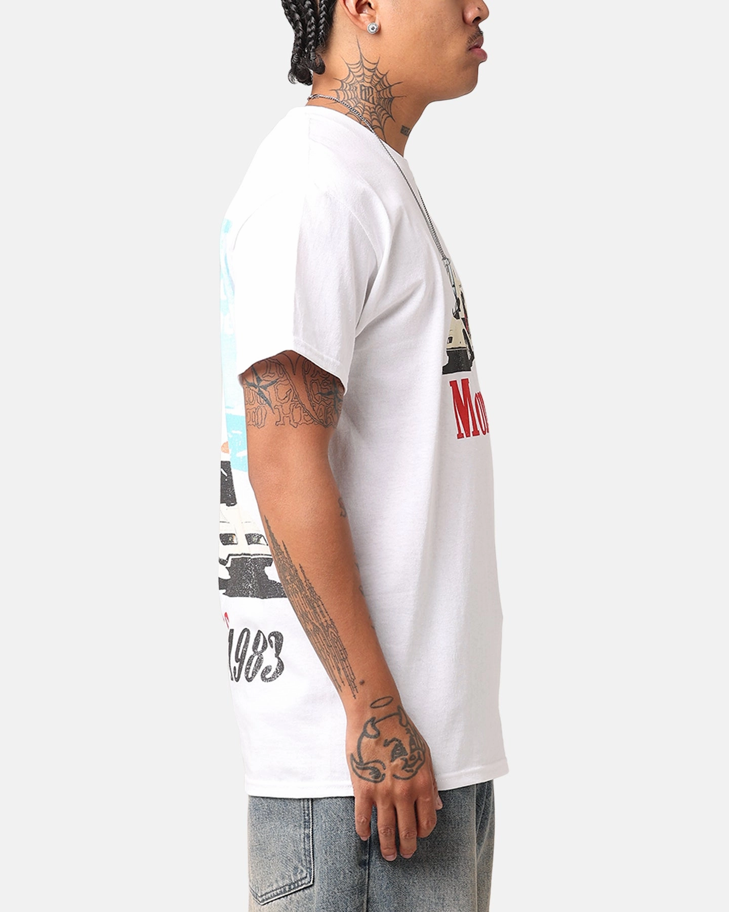 Goat Crew Monaco 1983 T-Shirt White Retro