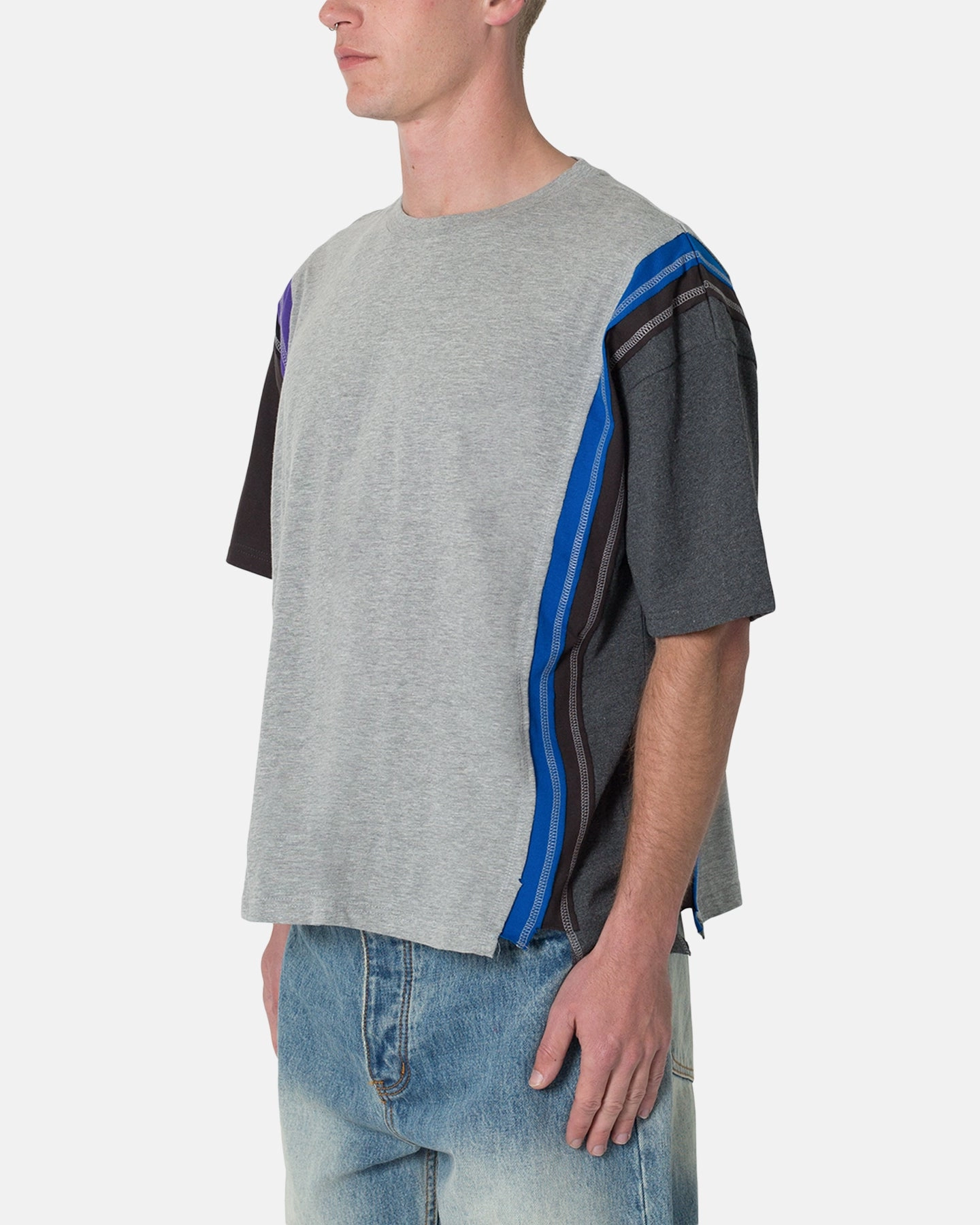 Casual Layer Business Meeting MNML Resewn Vintage T-Shirt Multi