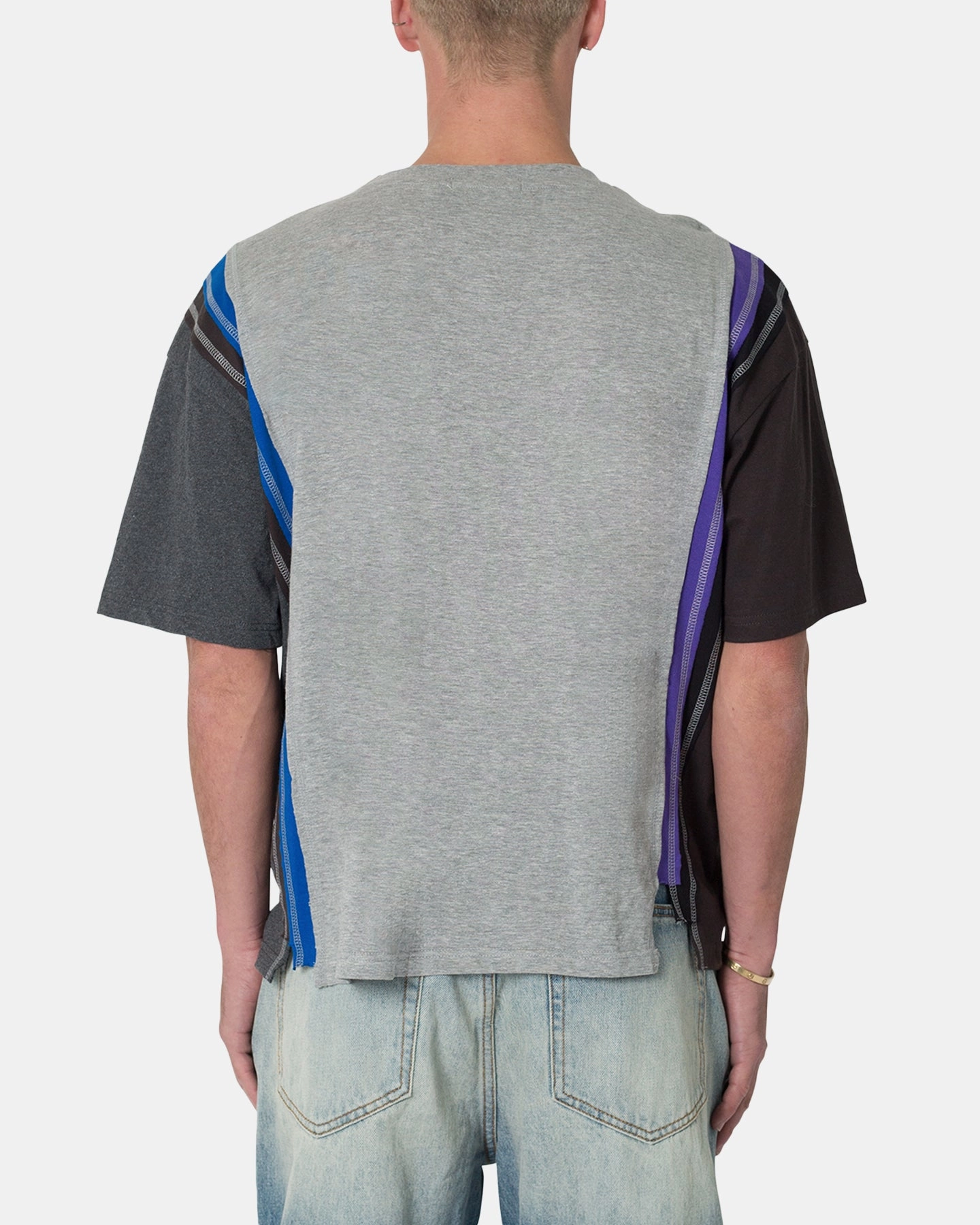 Flexible Weave Fresh Comfort Style MNML Resewn Vintage T-Shirt Multi