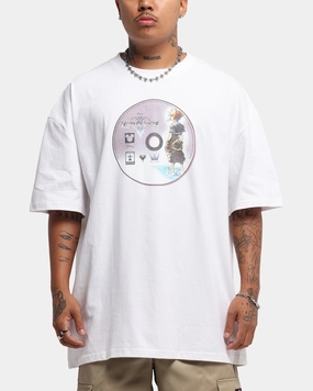 Goat Crew Disney Kingdom Hearts Disc Heavy T-Shirt White Simple and Cozy long sleeved