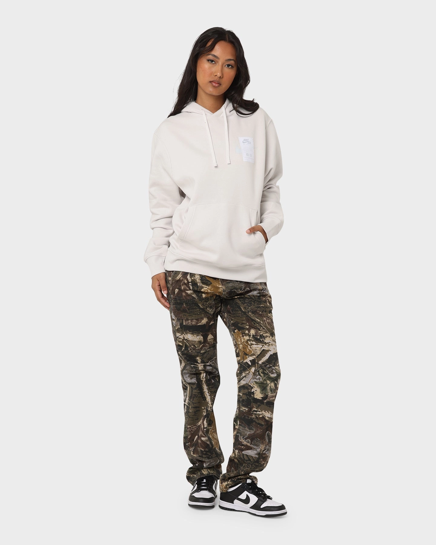Nike Nike Sportswear AF1 Open Hoodie Phantom SoftLining