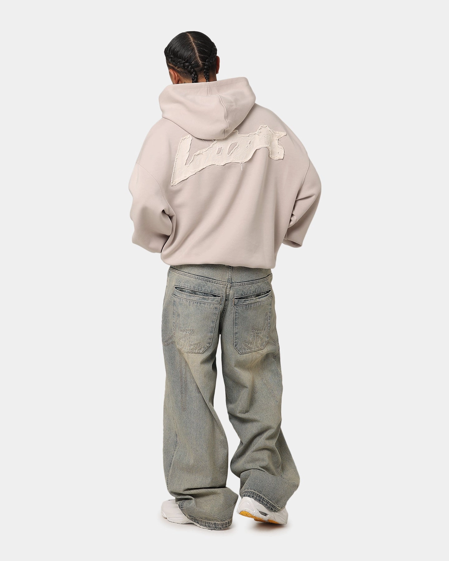 Loiter Chroma Premium Hoodie Tan Wrinkle Resistant Material
