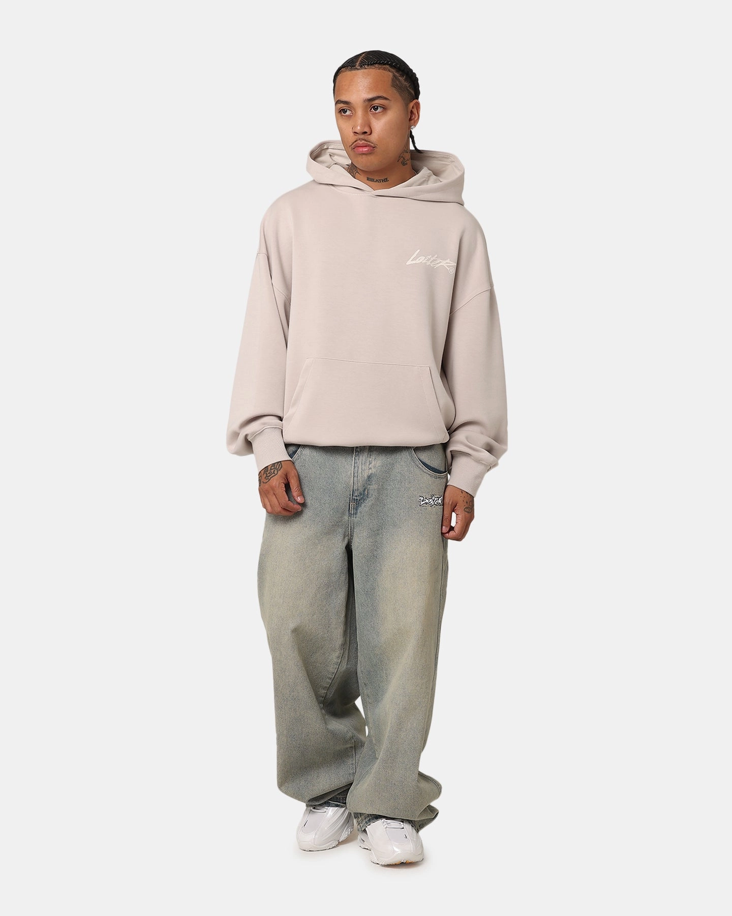 Loiter Chroma Premium Hoodie Tan Skate summer season