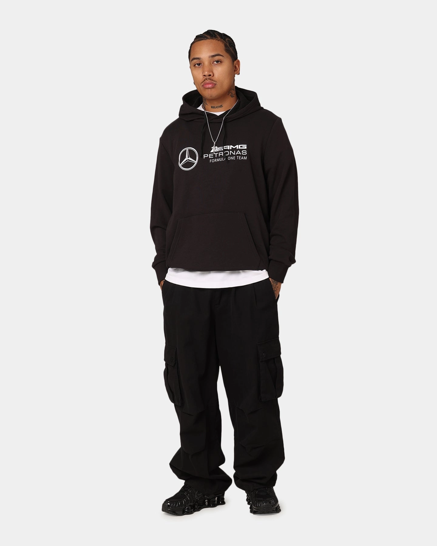 Gloves Puma X Mercedes-AMG Petronas Essential Hoodie Puma Black