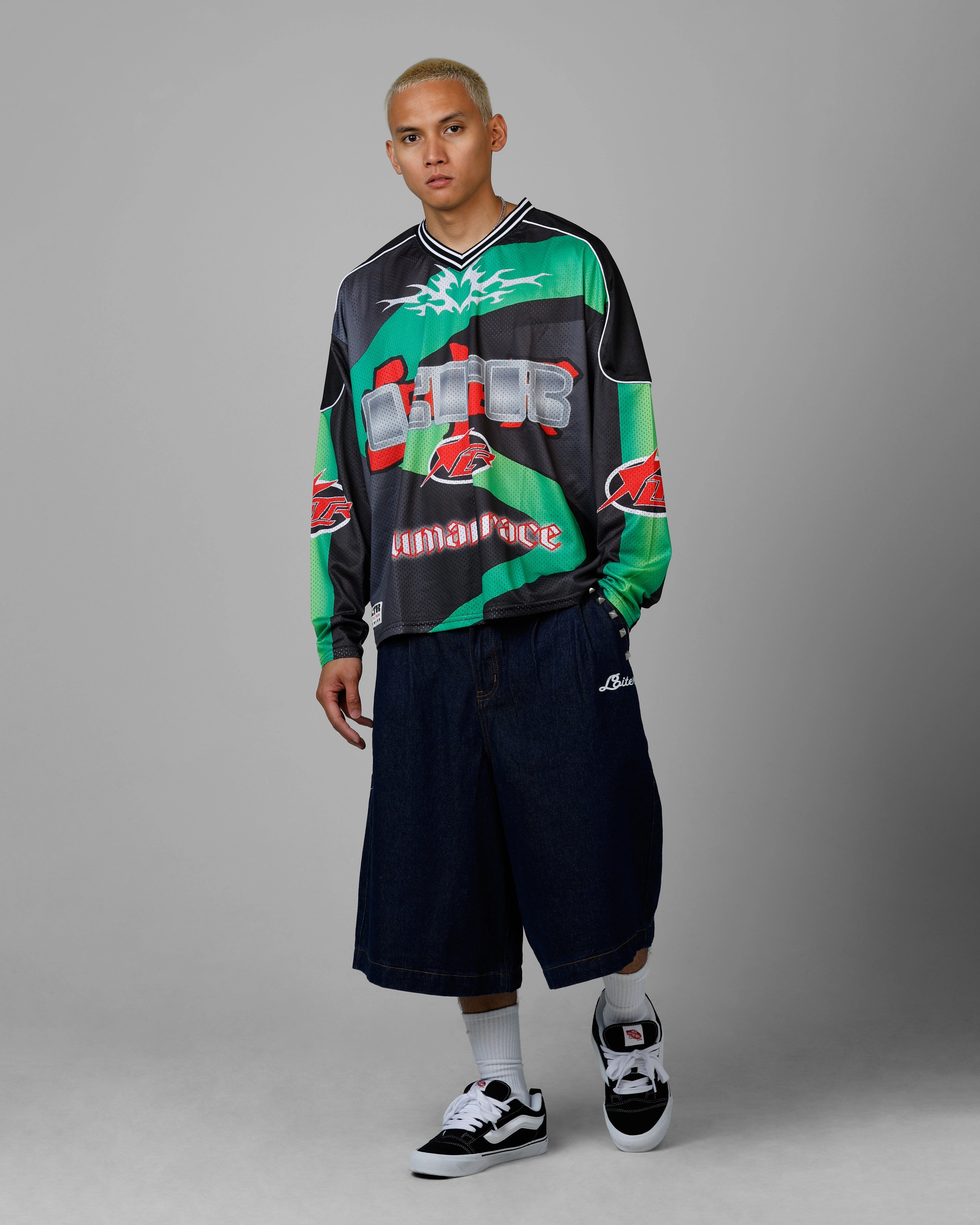 Loiter 3 Quarter Shorts Dark Indigo retail industry