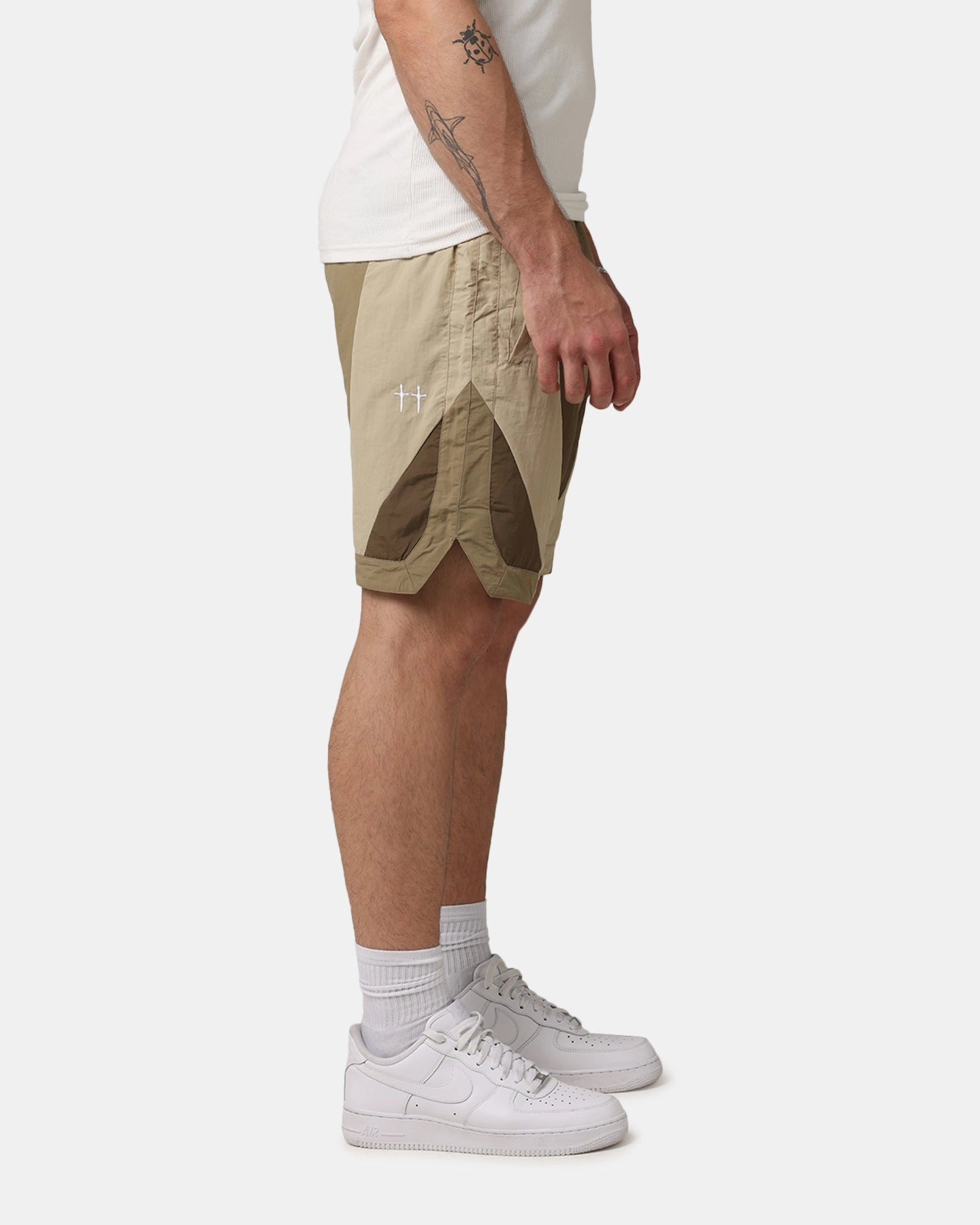 OdorControlTech Saint Morta Holy Grail Nylon Shorts Brown