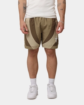 Active Shorts Saint Morta Holy Grail Nylon Shorts Brown