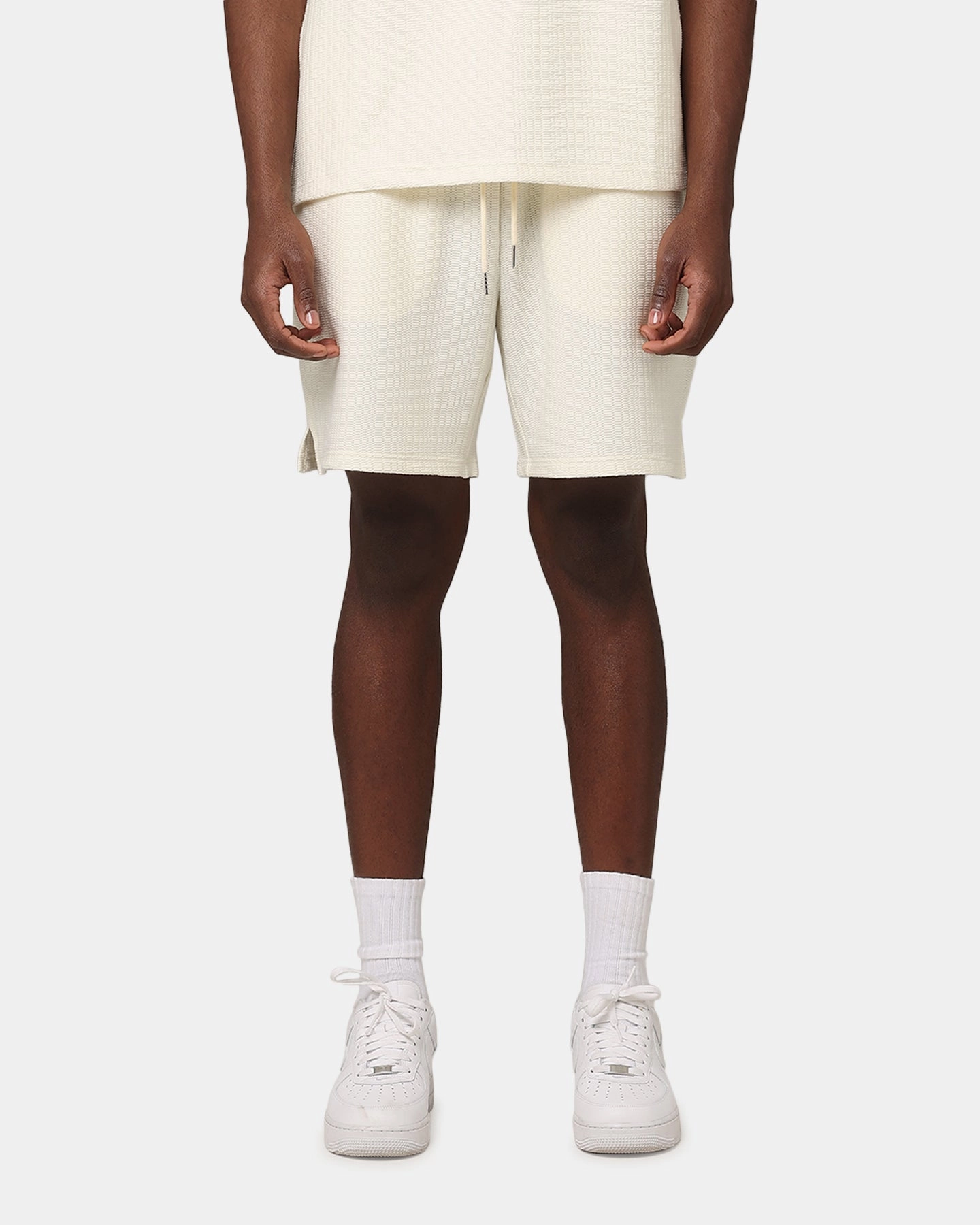 XXIII Andres Shorts Off White Nylon shorts