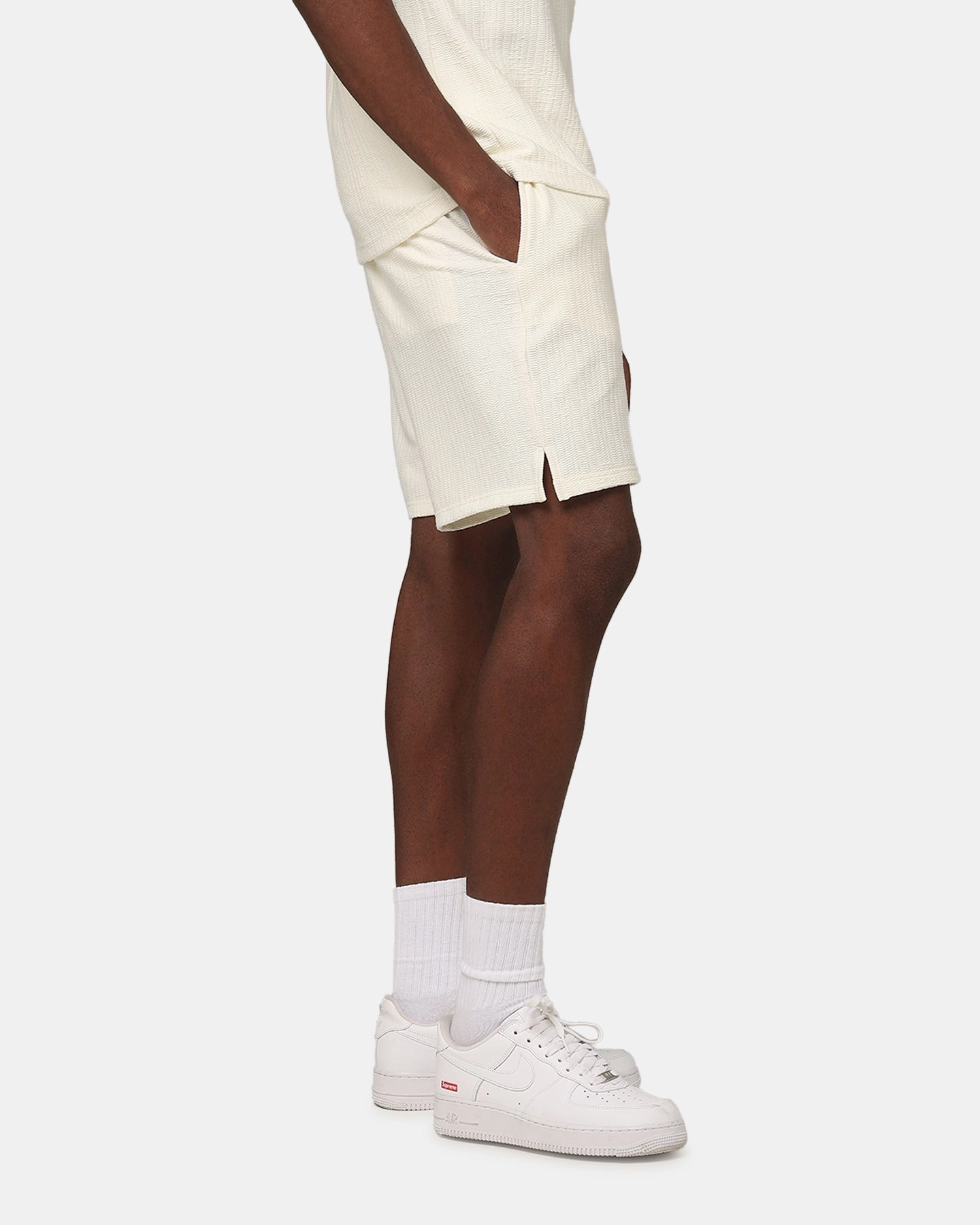 EcoFriendlyMaterials Flats XXIII Andres Shorts Off White