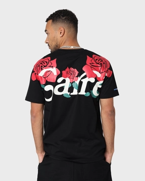 Carre Volle Rose Vintage T-Shirt Black Trendy Wear brandable