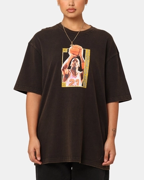 Slim fit clothing Jordan Women's Oversized Graphic T-Shirt Black/Iron Grey