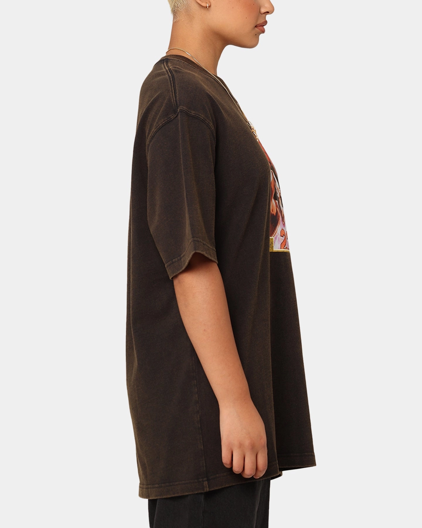 Jordan Women's Oversized Graphic T-Shirt Black/Iron Grey Classic Color Chic Style