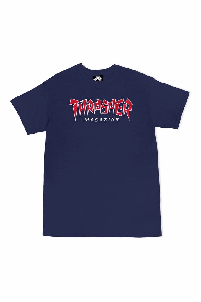Thrasher Jagged Logo SS Tee Chic and Soft