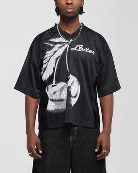 Loiter Cherry Jersey Black Quick Evaporate Technology