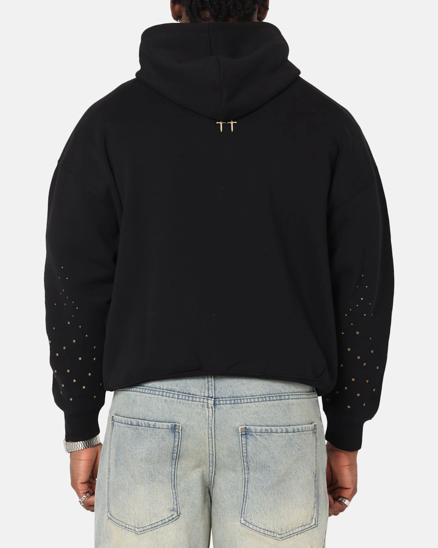 autonomous operation Saint Morta Rodeo Drive Boxy Hoodie Black
