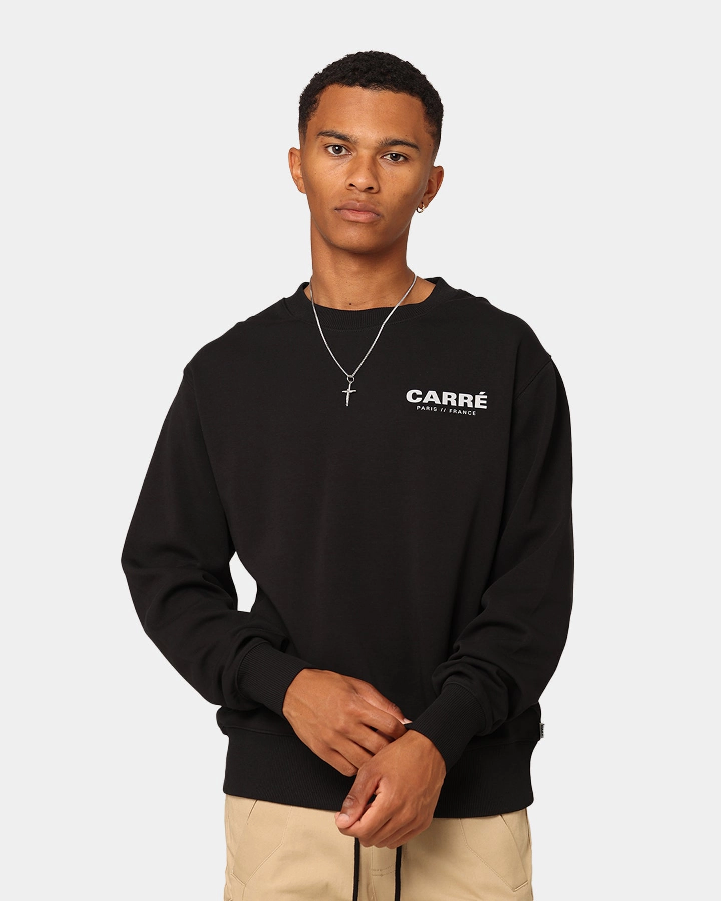 Carre Premium Motion Crewneck Black water proof Polarized Sun Protection