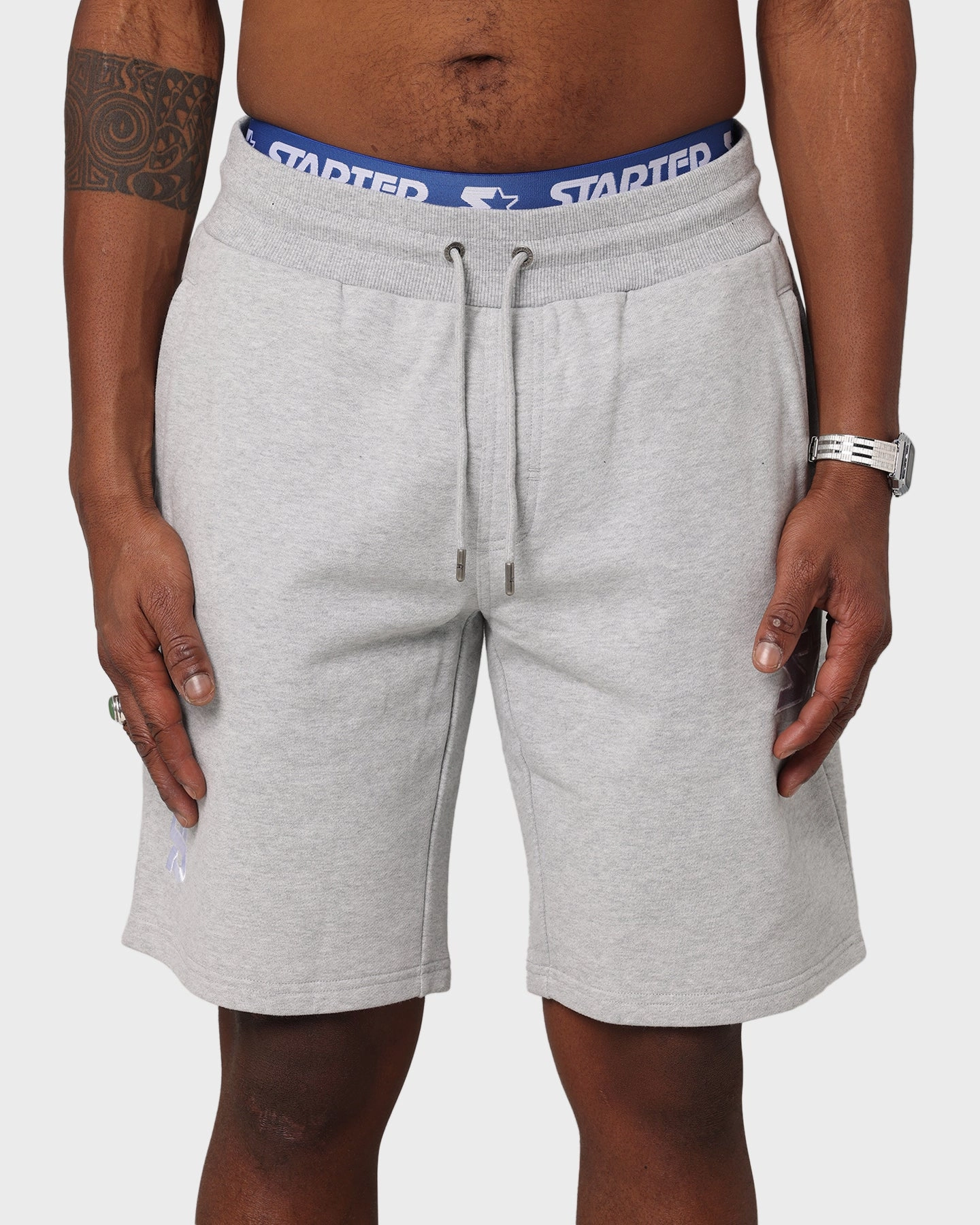 Fastening Closure Starter Foundation Track Short Grey Marle