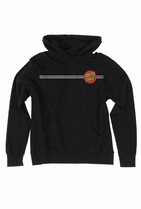 Santa Cruz Classic Dot Boys Youth Pullover Hoodie Balanced NonSlip Base