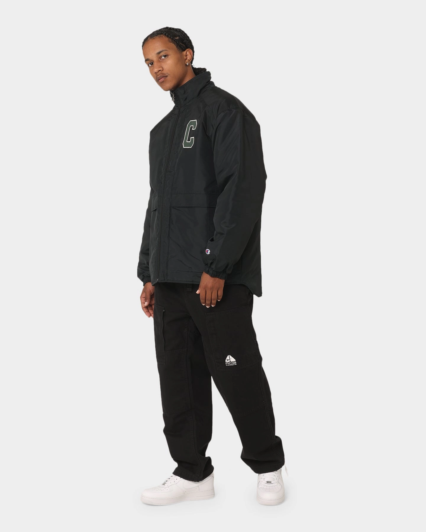 Weekend Comfort Dream Champion LFS Parker Puffer Jacket Black