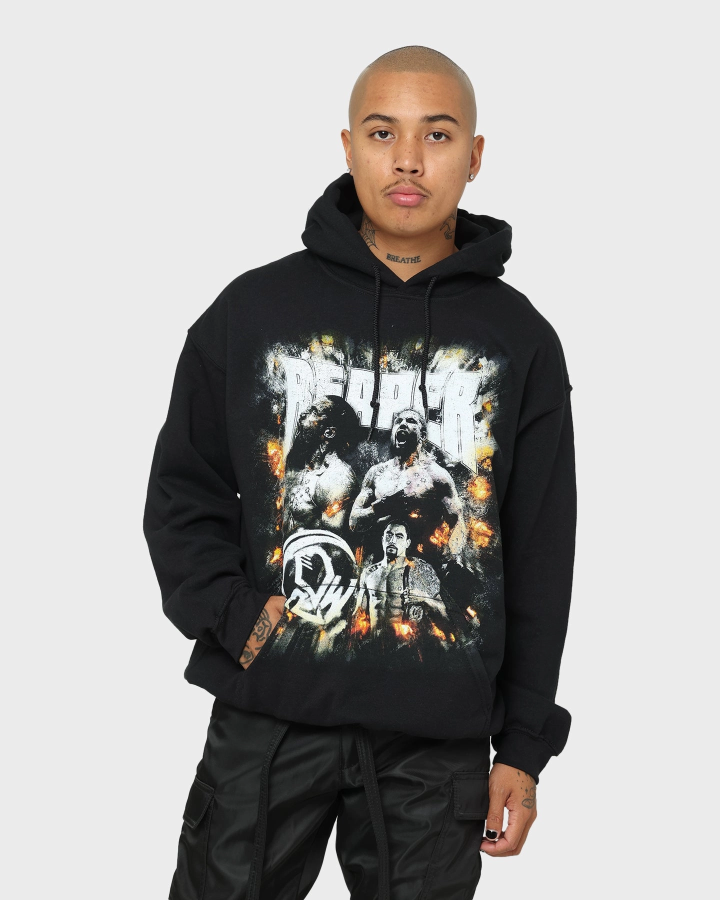 Goat Crew X Robert Whittaker Rob Whittaker Hoodie Black Proclaim Rugged Durability