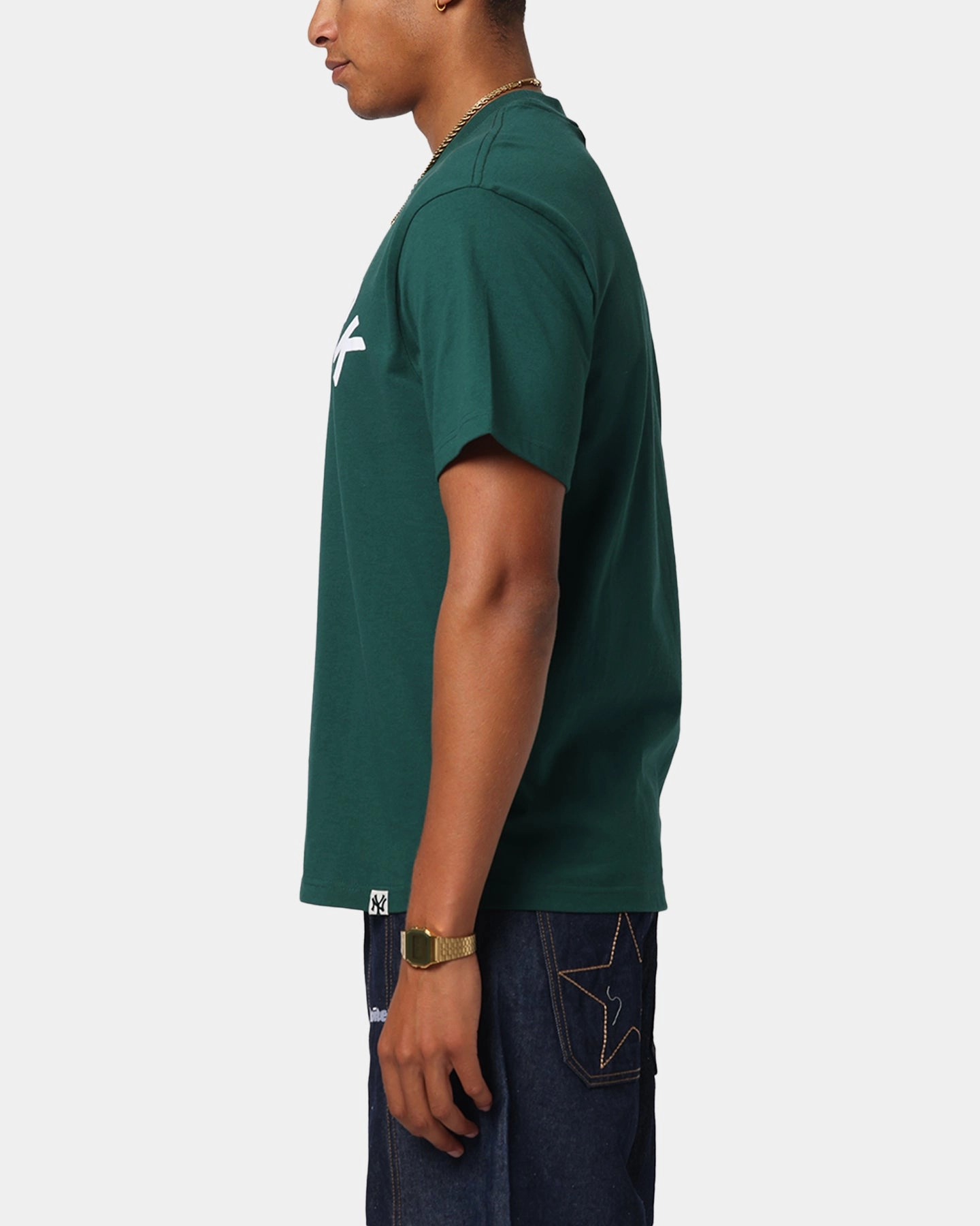 Gym clothing Easygoing Design Majestic Athletic New York Yankees Arch Vintage T-Shirt Emerald