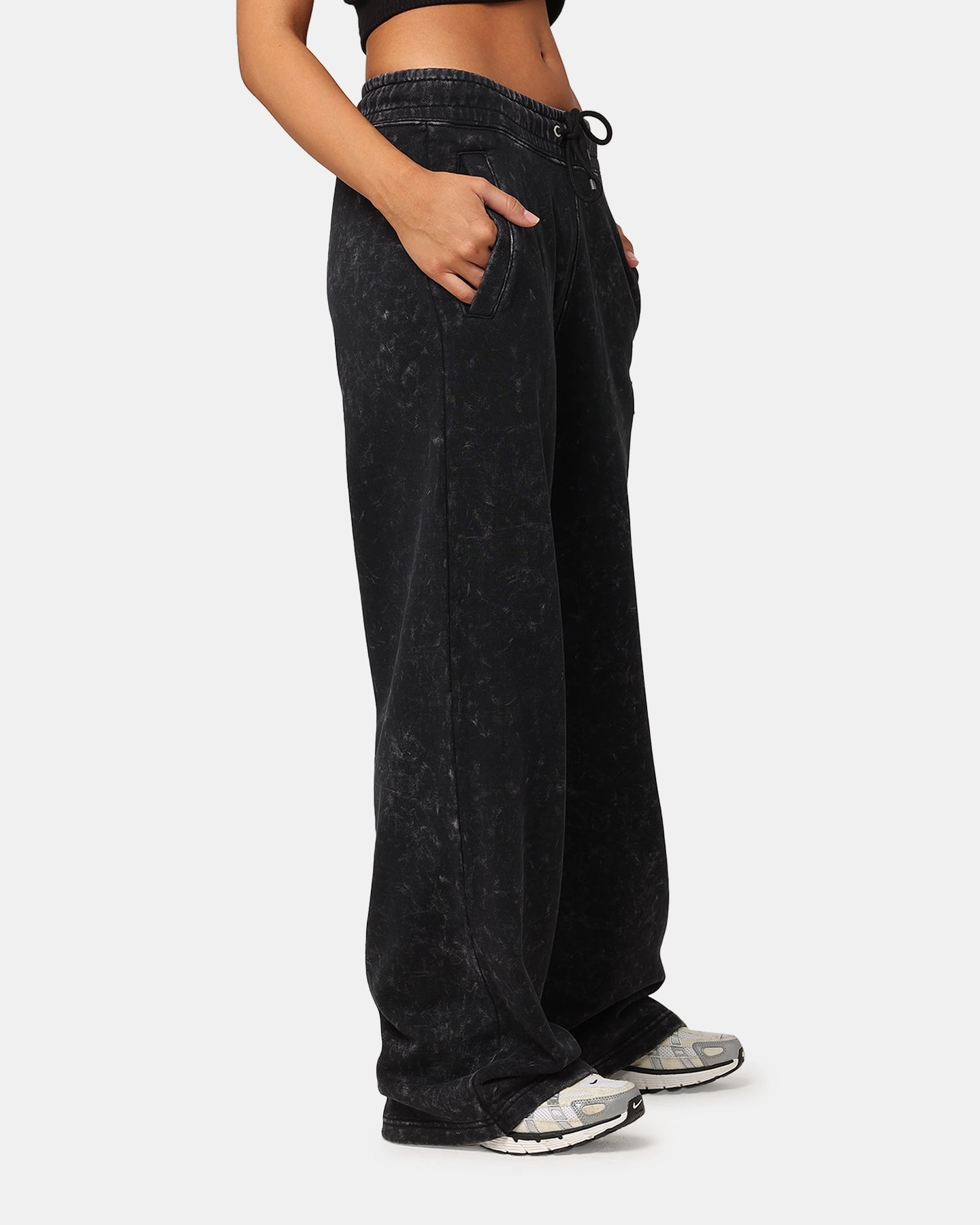 Jordan Women's Flight Fleece Pant Black Quick Dry Fabric