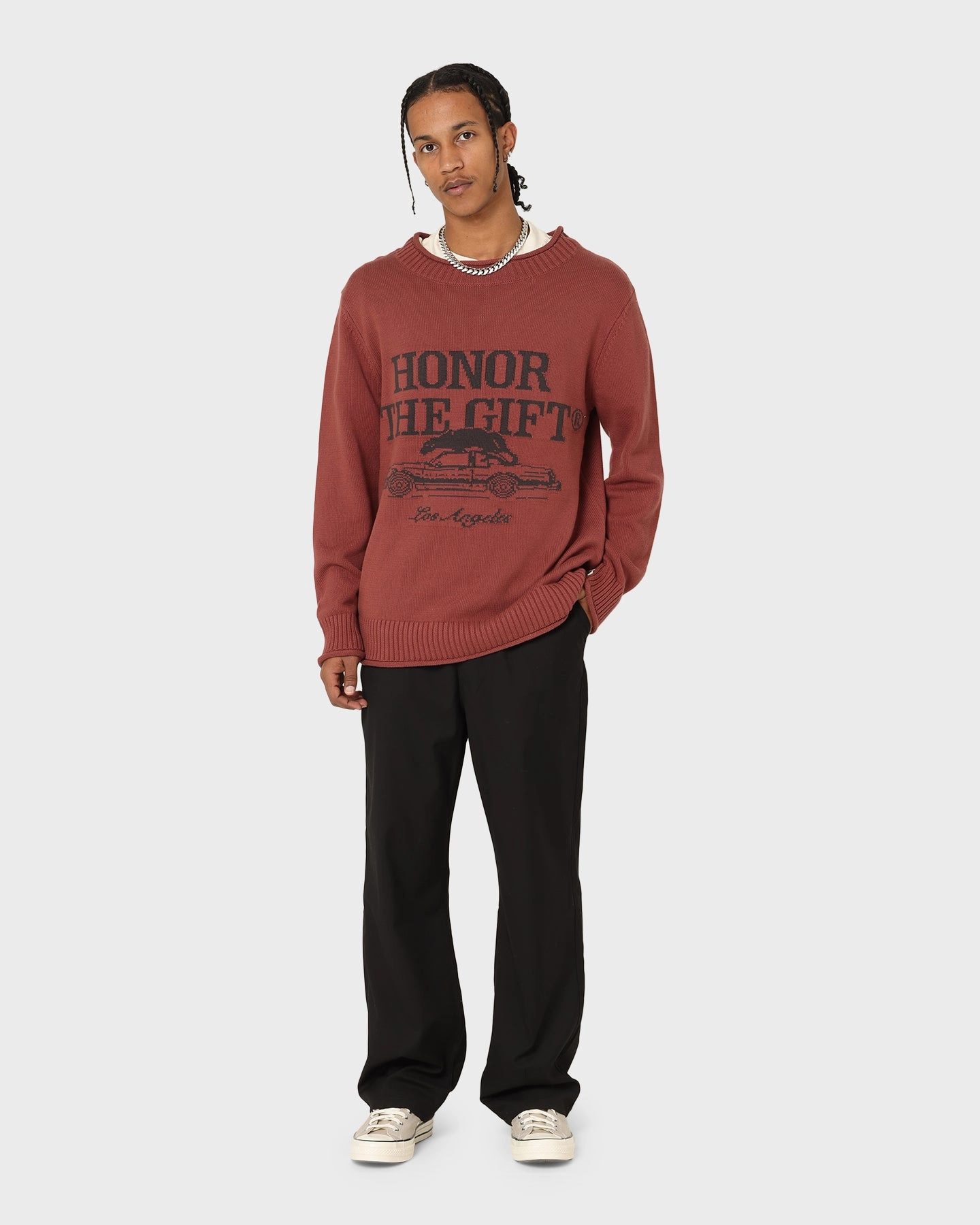 Honor The Gift HTG Pack Sweater Hickory wrinkle free finish Magnetic Closure