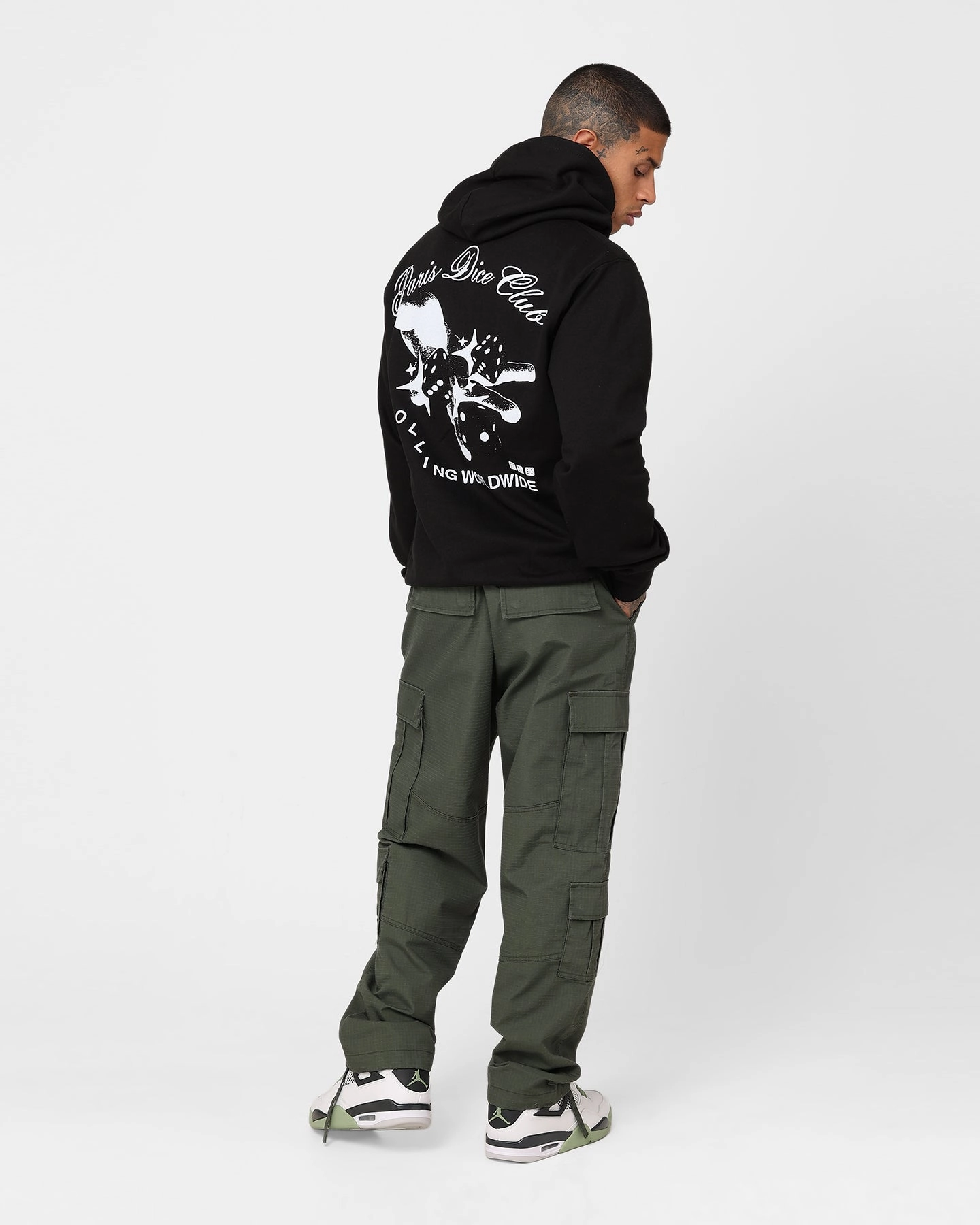 Carre Rolling Worldwide Hoodie Black Prayer Rain Ready