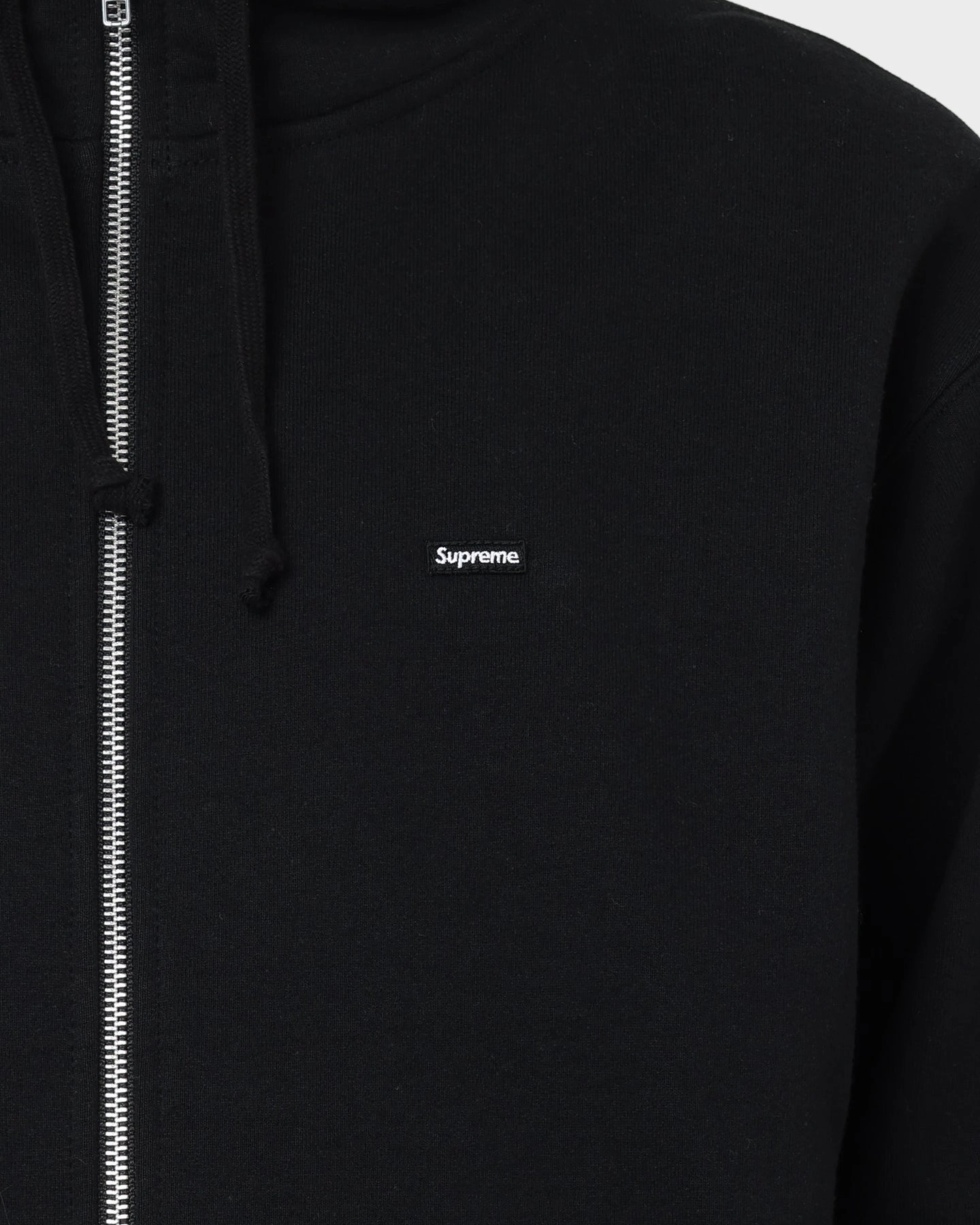 Moment Altruism Supreme Box Facemask Zip Up Hooded Sweatshirt Black