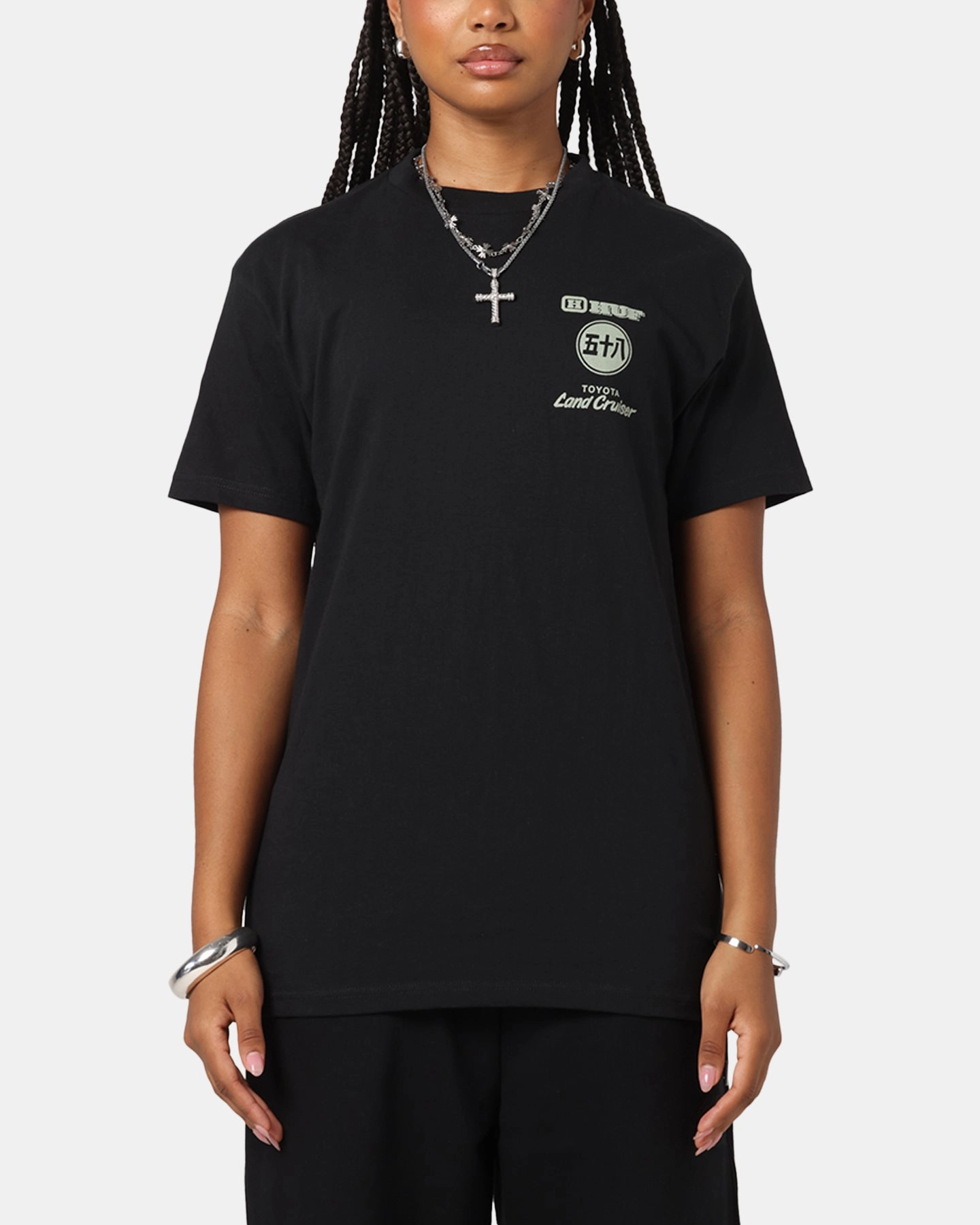Huf X Toyota Timeline T-Shirt Black/White Chic Wearable