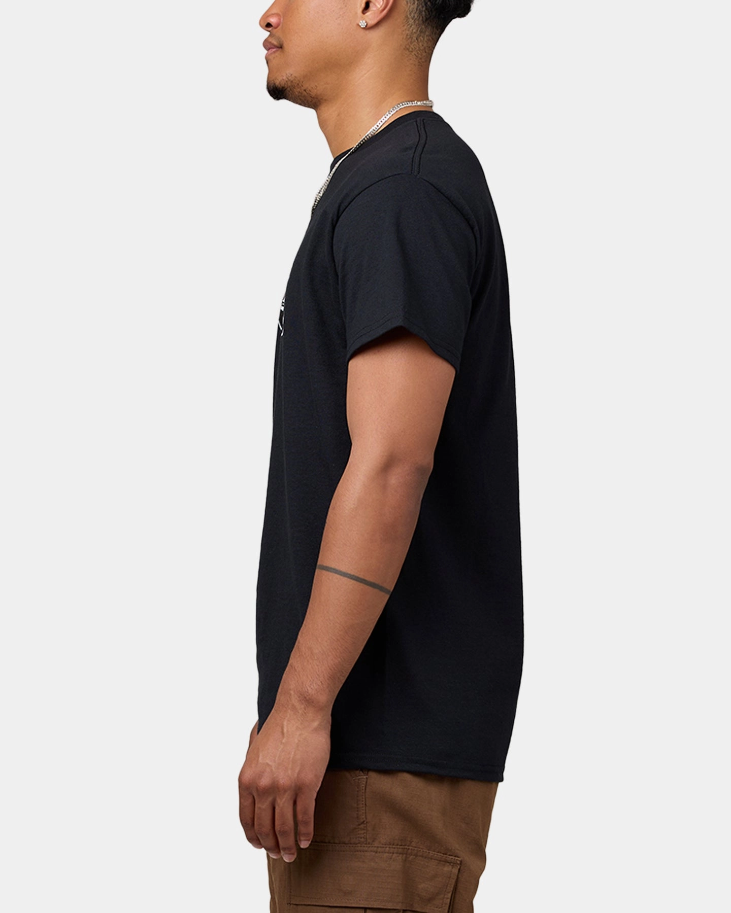 Felt Driveway T-Shirt Black City Fashion Travel Friendly