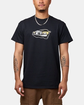 Felt Driveway T-Shirt Black Anti Pilling Surface