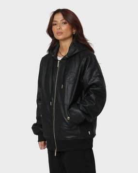 Comfortable Shield Perfection Carr?? Revolutionnaires PU Jacket Black