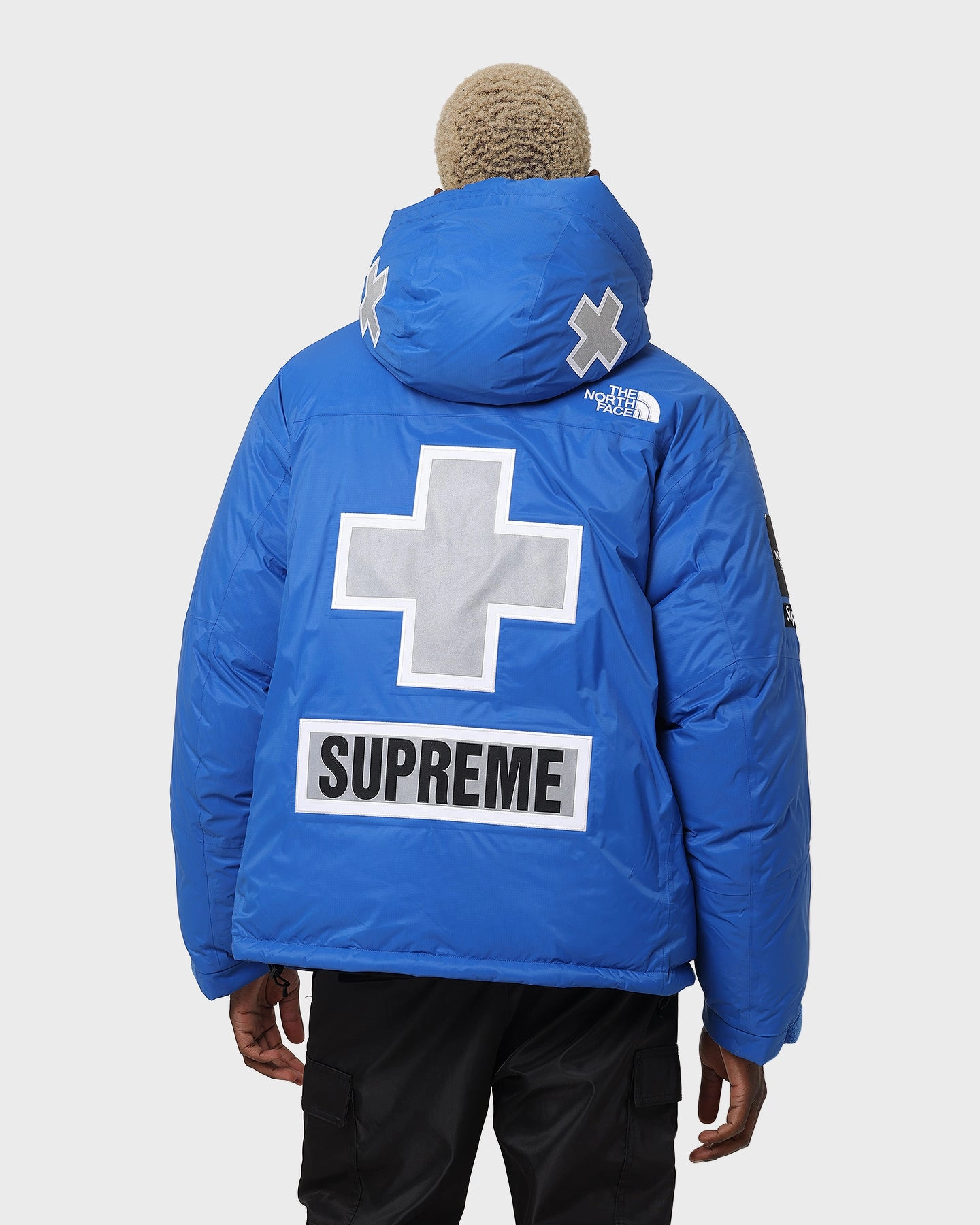 Supreme X The North Face Summit Baltoro Jacket Blue desert Charm