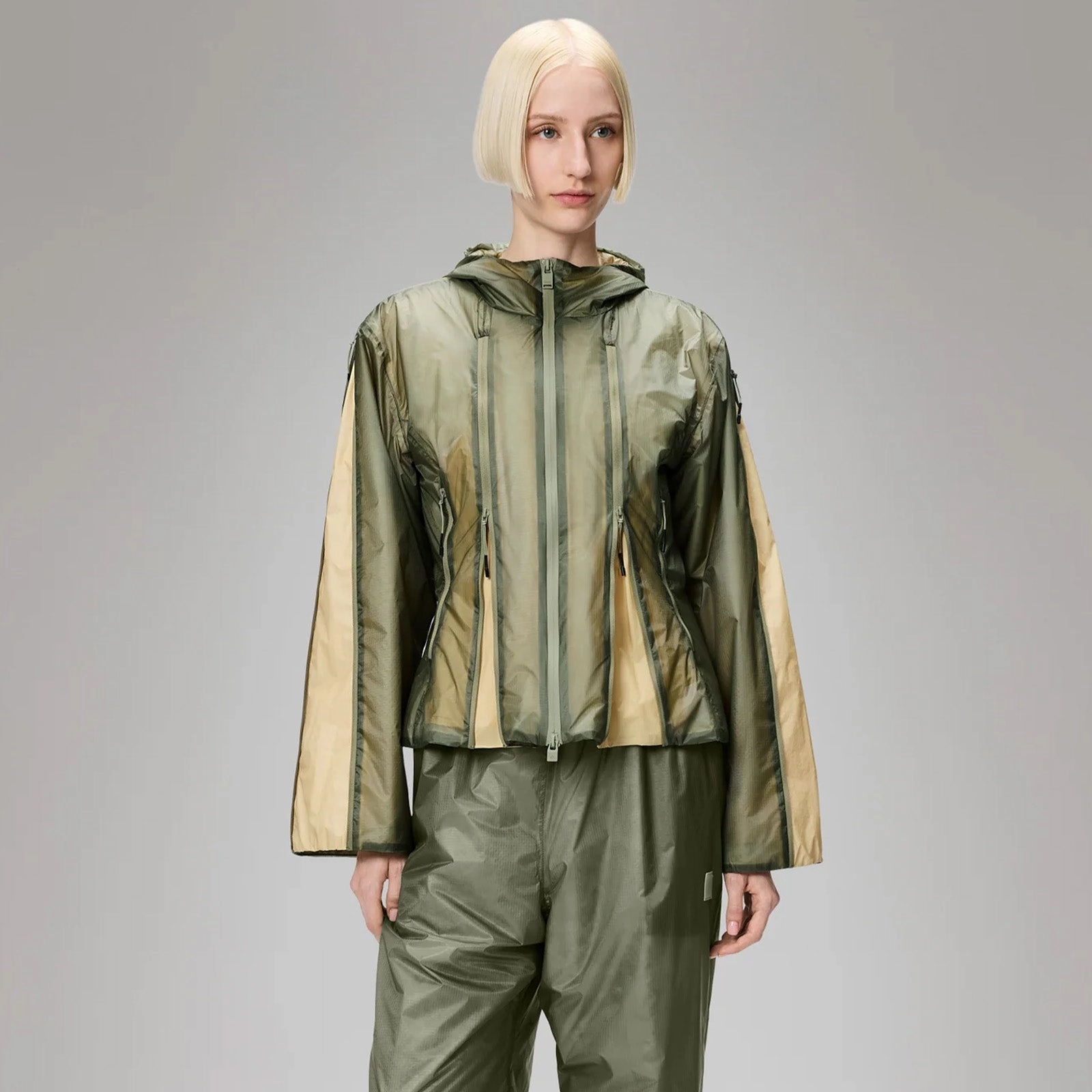 Stretch Comfort Transitional Wear Rains Kauto Vision Insulated Curve Jacket W4T1 'Drift'