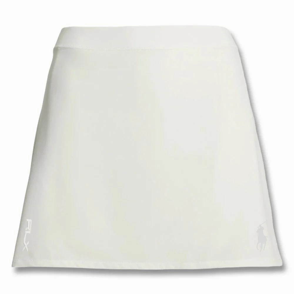 Ralph Lauren Aim 4-Way Stretch Performance 17" Golf Skort Ceramic White - SP25 Women Street Attire
