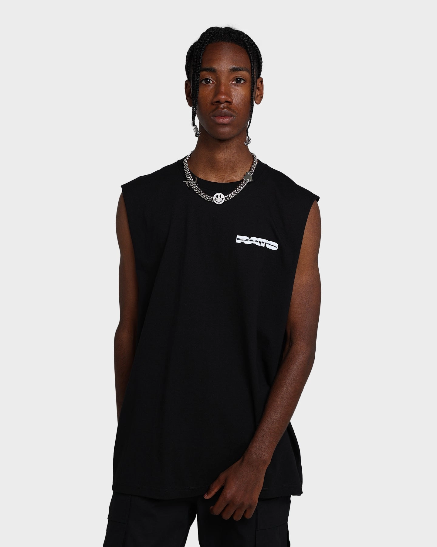 Rats Get Fat Memorial Muscle T-Shirt Black Eco friendly materials