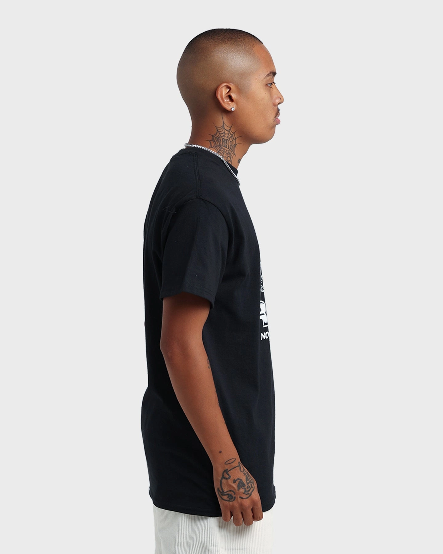 Rats Get Fat No Comment T-Shirt Black Work efficiency