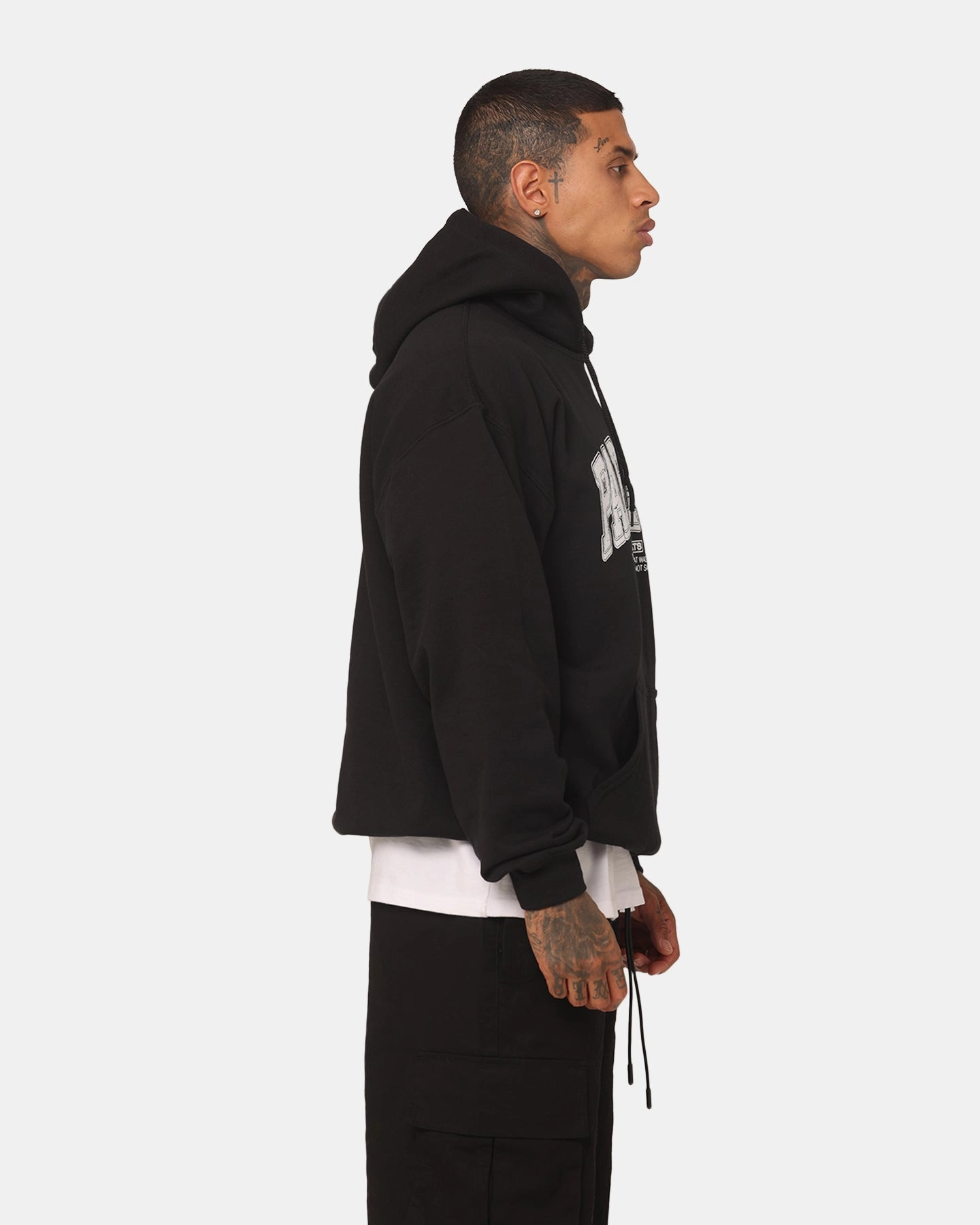 Rats Get Fat Paranoid Hoodie Black cultural festival