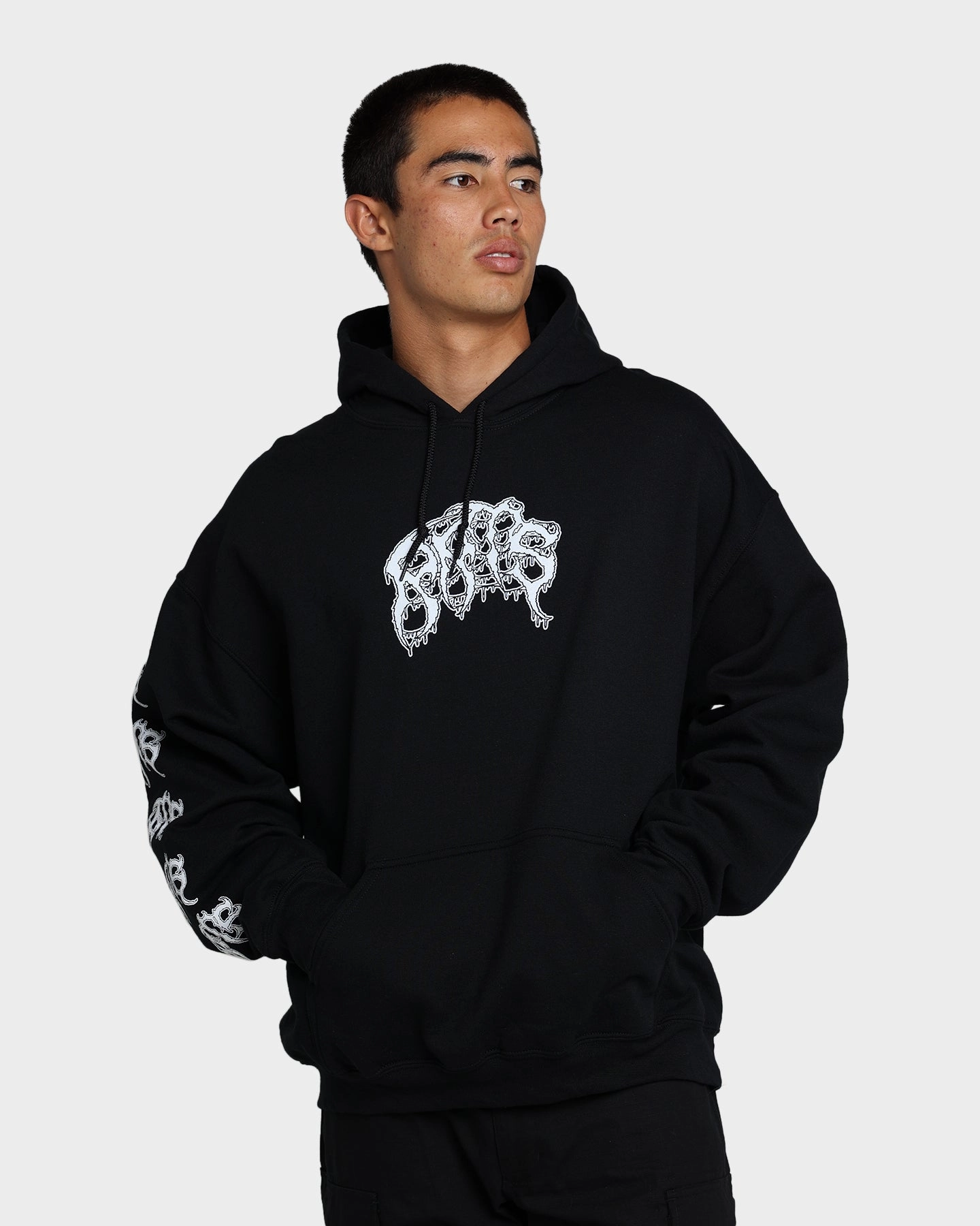 Rats Get Fat Rats Warrior Hoodie Black Abrasion Resistant Finish Treasure