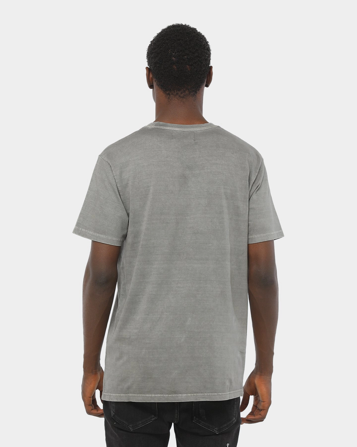 Perfect Layering Short sleeved breeziness Rats Get Fat Script Vintage Tee Vintage Grey