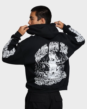 Feel Rats Get Fat Underworld Hoodie Black